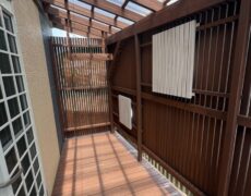 物干場